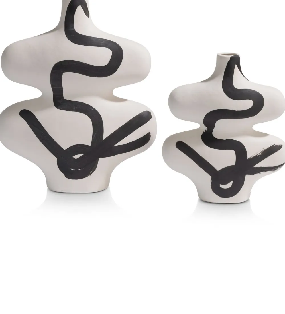 COCOmaison Vazen>Curvy vaas H35cm - Multikleur