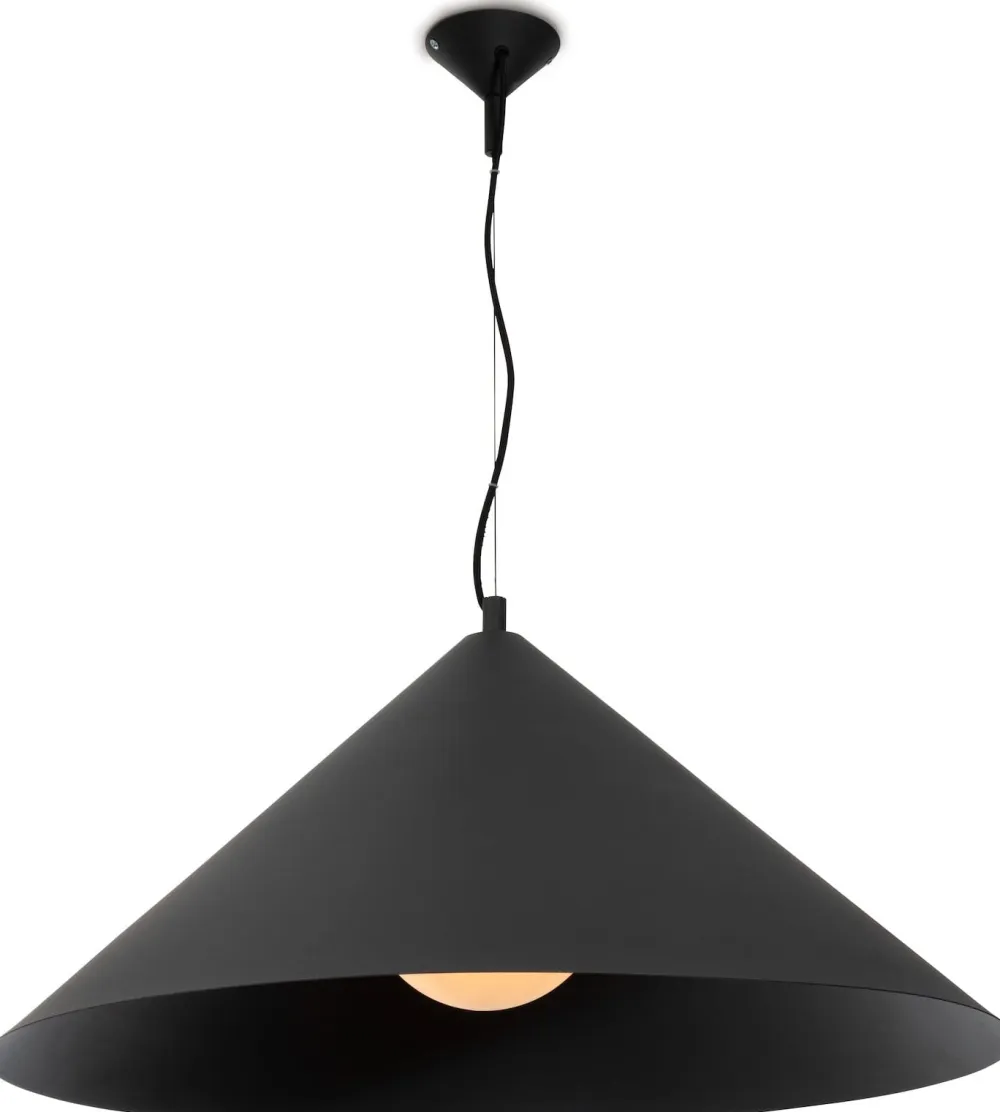 COCOmaison Hanglampen>Daan hanglamp 1*E27 - Zwart