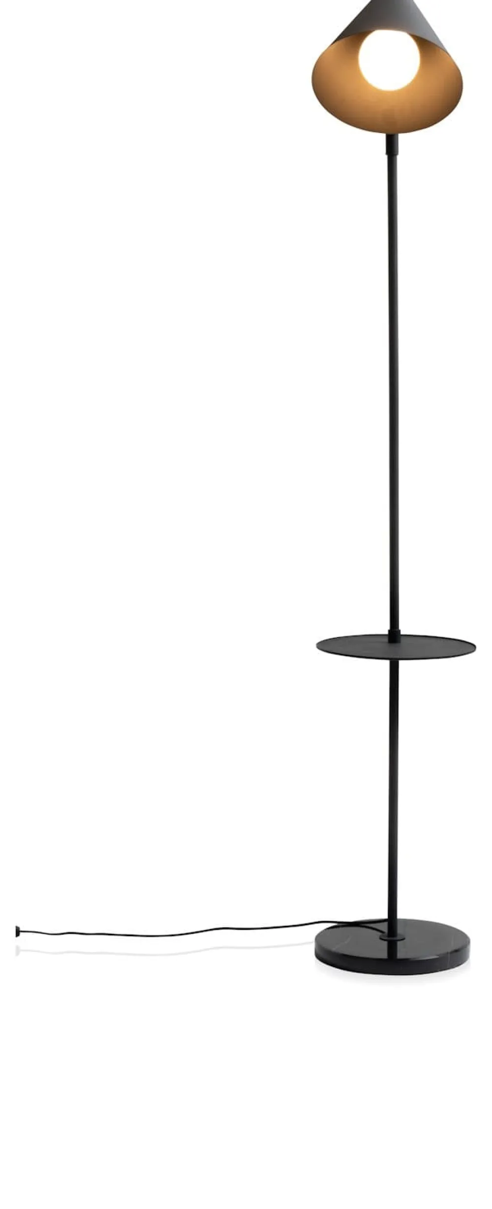 COCOmaison Vloerlampen>Daan vloerlamp 1*G9 - Zwart