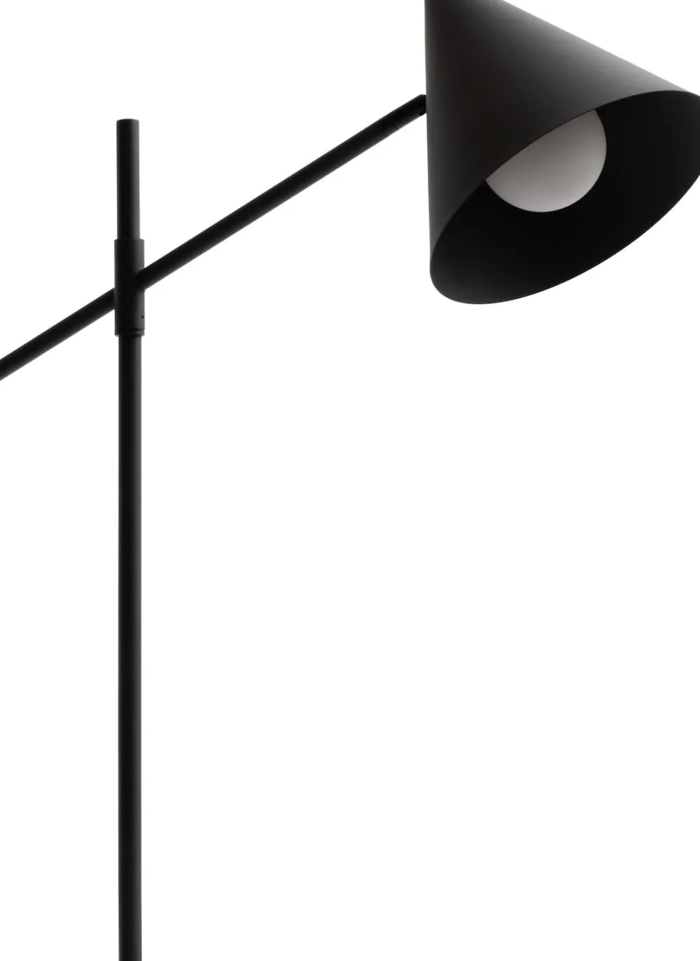 COCOmaison Vloerlampen>Daan vloerlamp 1*G9 - Zwart