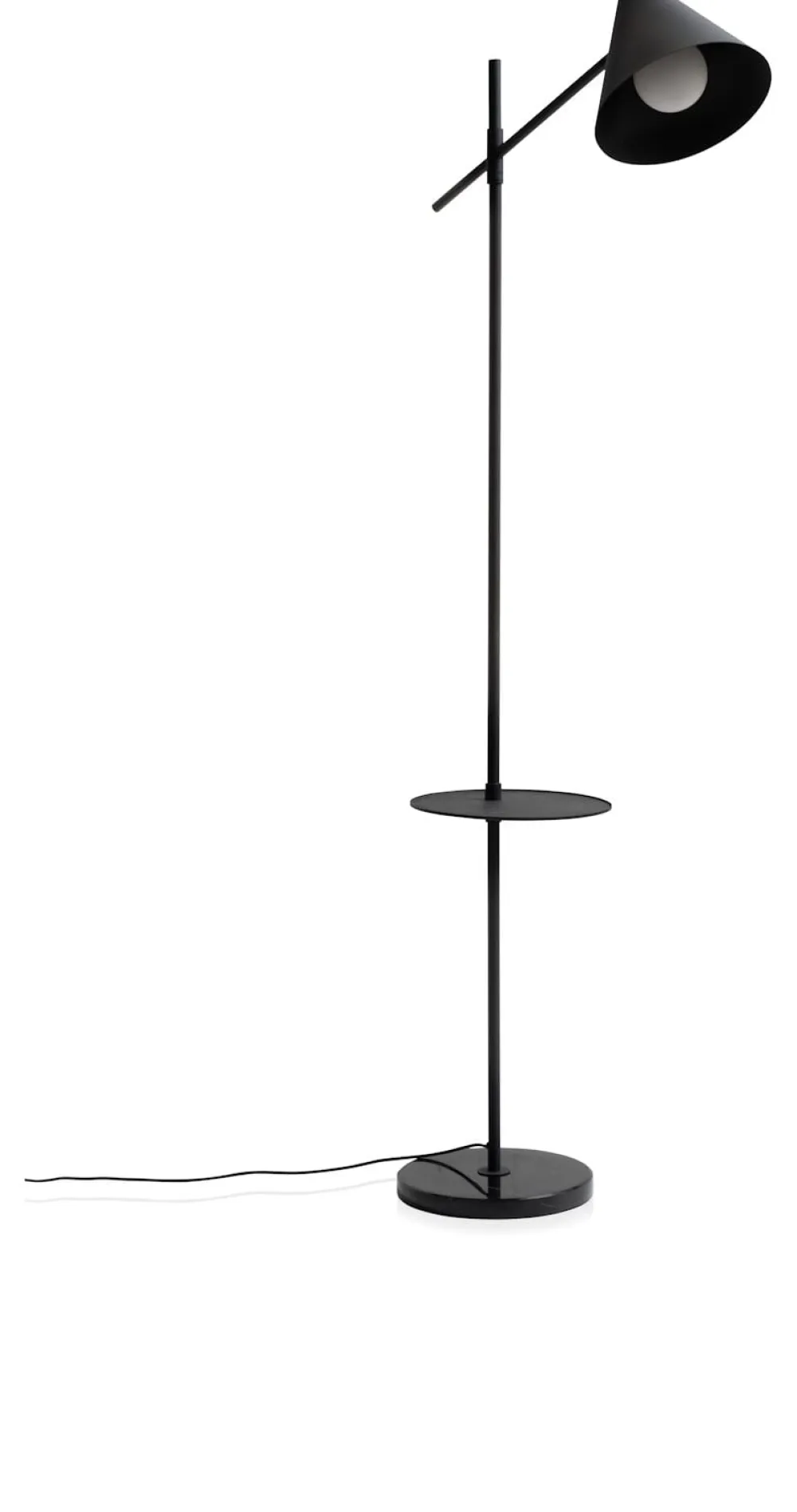COCOmaison Vloerlampen>Daan vloerlamp 1*G9 - Zwart