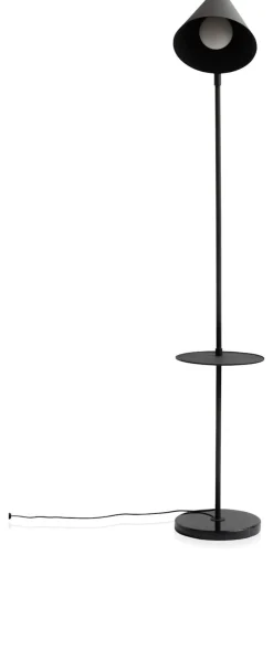 COCOmaison Vloerlampen>Daan vloerlamp 1*G9 - Zwart
