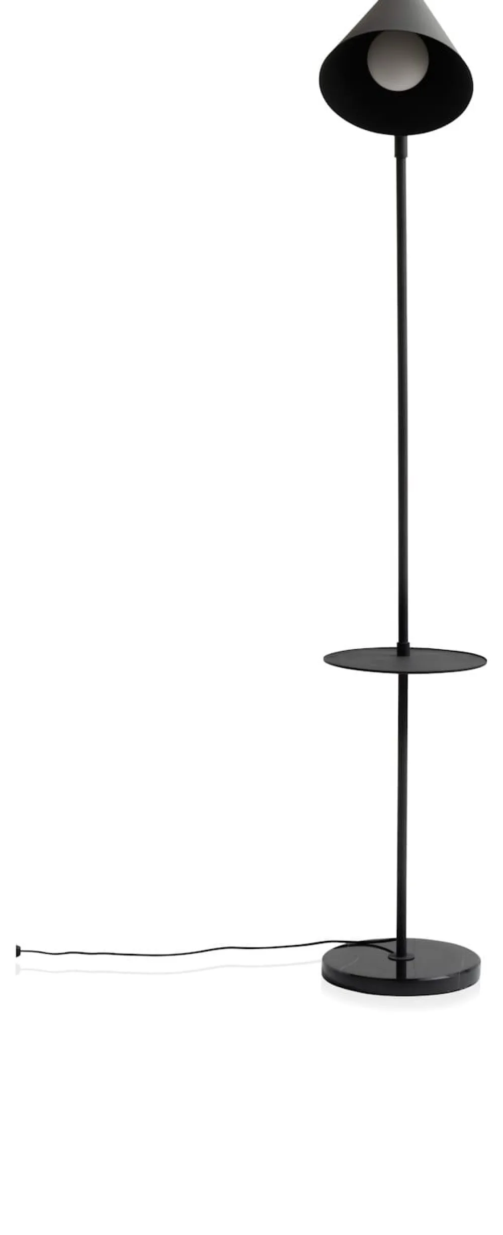 COCOmaison Vloerlampen>Daan vloerlamp 1*G9 - Zwart