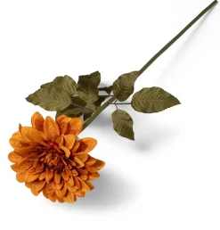 COCOmaison Kunstbloemen En -Planten>Dahlia giant spray kunstbloem 95cm - Oranje