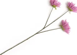 COCOmaison Kunstbloemen En -Planten>Dahlia Spider Spray kunstbloem H75cm - Paars