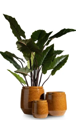 COCOmaison Potten En Bloempotten>Dalila pot H36cm - bruin