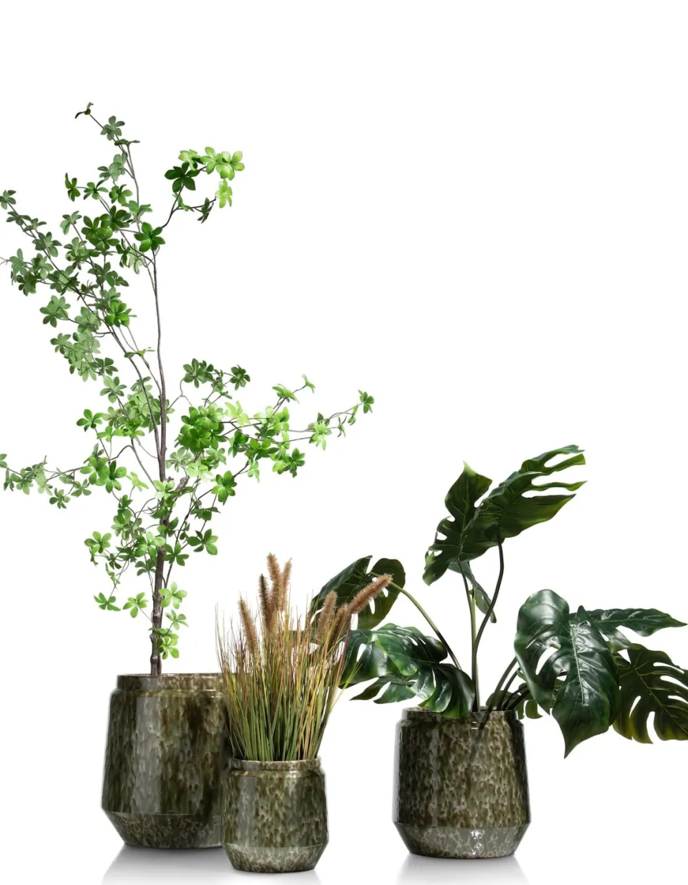 COCOmaison Potten En Bloempotten>Dalila pot H28cm - Groen