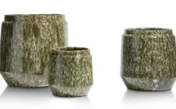COCOmaison Potten En Bloempotten>Dalila pot H28cm - Groen
