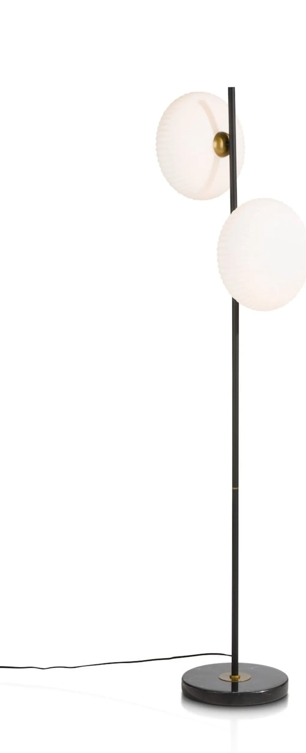 COCOmaison Vervanging Glas>David glazen bol B - Wit