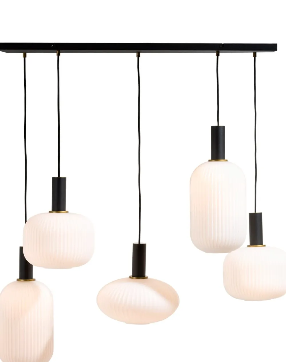COCOmaison Vervanging Glas>David glazen bol B - Wit