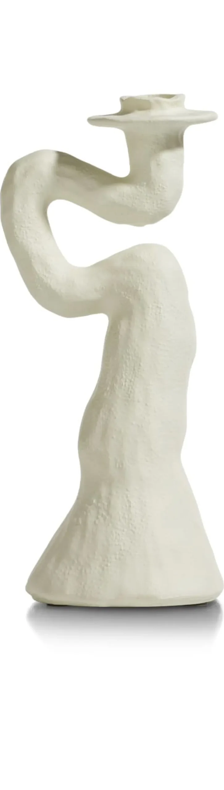 COCOmaison Kandelaars En Kaarsenhouders>Debra kandelaar H30cm - Cremekleurig