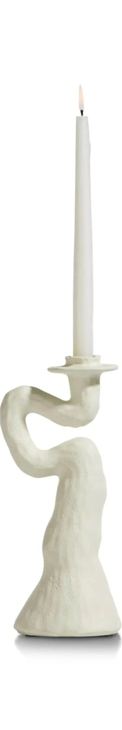 COCOmaison Kandelaars En Kaarsenhouders>Debra kandelaar H30cm - Cremekleurig