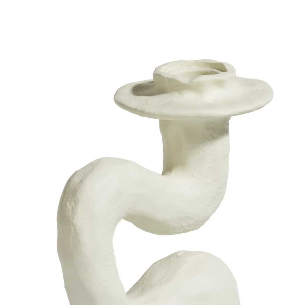 COCOmaison Kandelaars En Kaarsenhouders>Debra kandelaar H30cm - Cremekleurig