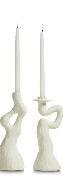 COCOmaison Vazen>Debra vaas H32cm - Cremekleurig