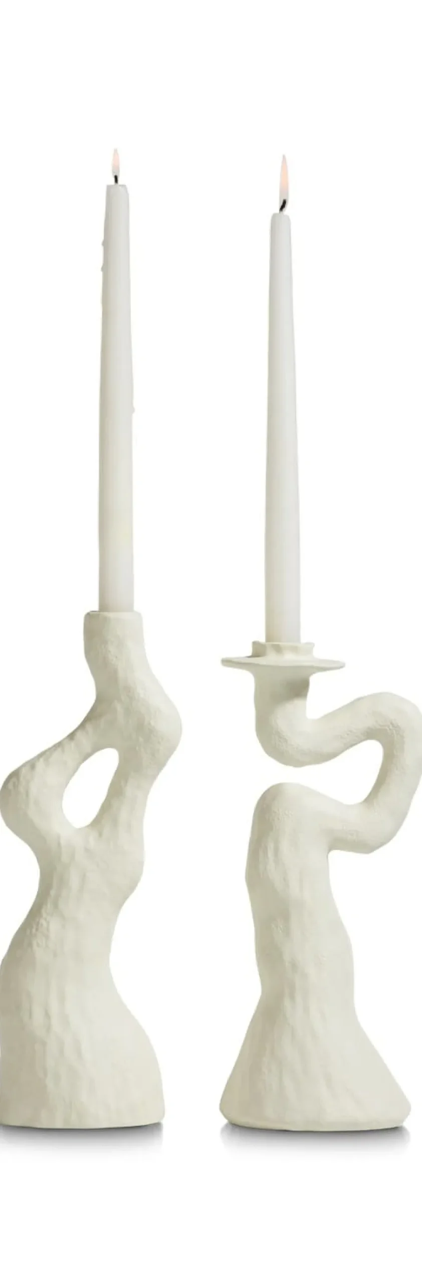 COCOmaison Vazen>Debra vaas H32cm - Cremekleurig