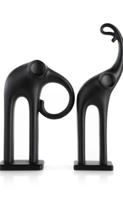 COCOmaison Beelden>Elly beeld H39,5cm - Zwart