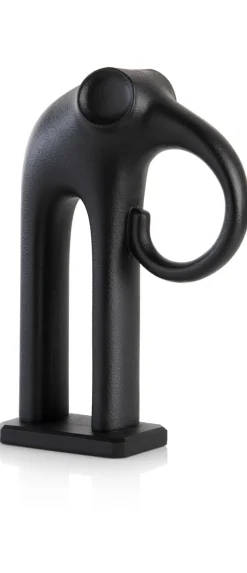 COCOmaison Beelden>Elly beeld H30cm - Zwart