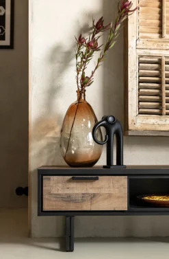 COCOmaison Beelden>Elly beeld H30cm - Zwart
