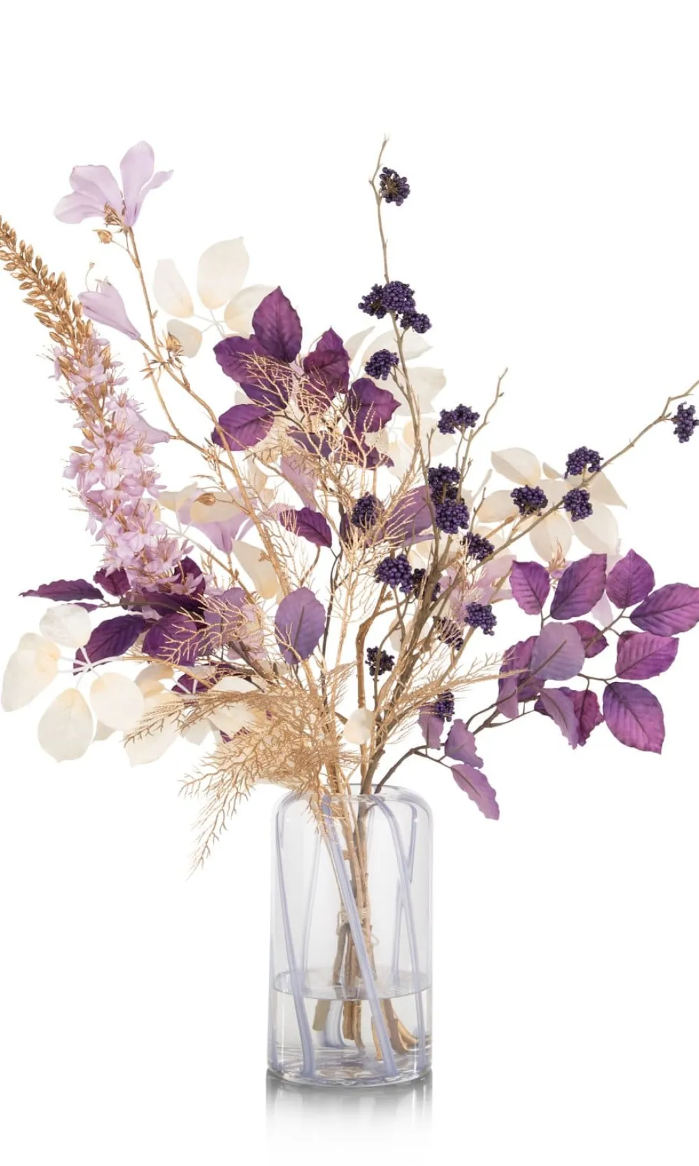 COCOmaison Kunstbloemen En -Planten>Eremurus Spray H107cm kunstbloem - Paars