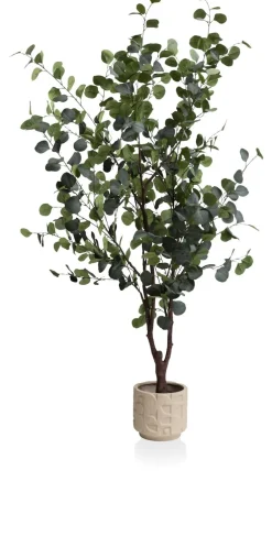 COCOmaison Kunstbloemen En -Planten>Eucalyptus Tree kunstplant H180cm - Groen