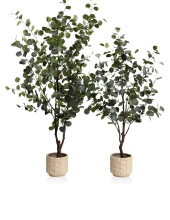 COCOmaison Kunstbloemen En -Planten>Eucalyptus Tree kunstplant H180cm - Groen