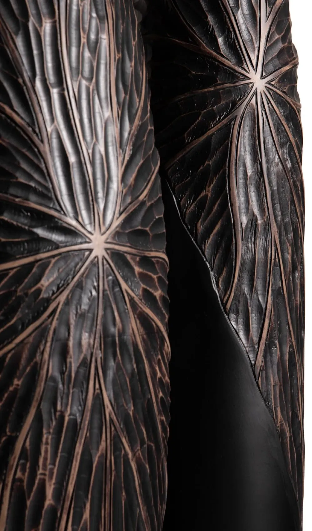 COCOmaison Vazen>Faye vaas H75cm - Zwart