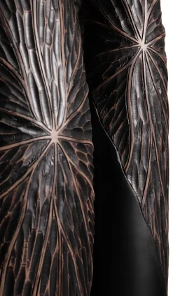 COCOmaison Vazen>Faye vaas H107cm - Zwart