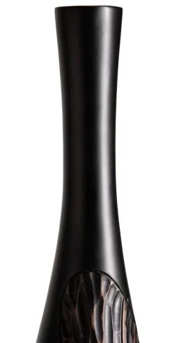 COCOmaison Vazen>Faye vaas H107cm - Zwart
