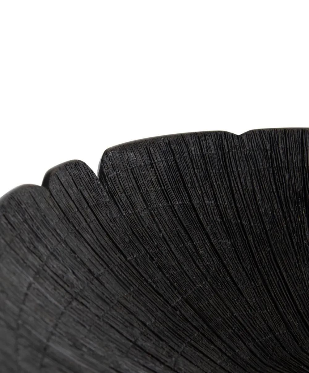 COCOmaison Tafelaccessoires>Finn schaal D39cm - Zwart