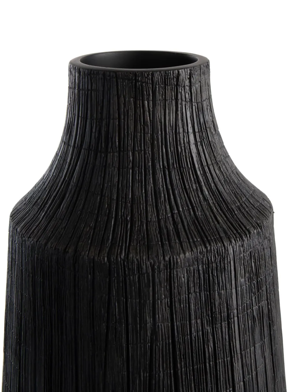 COCOmaison Vazen>Finn vaas H50cm - Zwart
