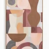 COCOmaison Schilderijen>Franny schilderij 80x120cm - Multikleur