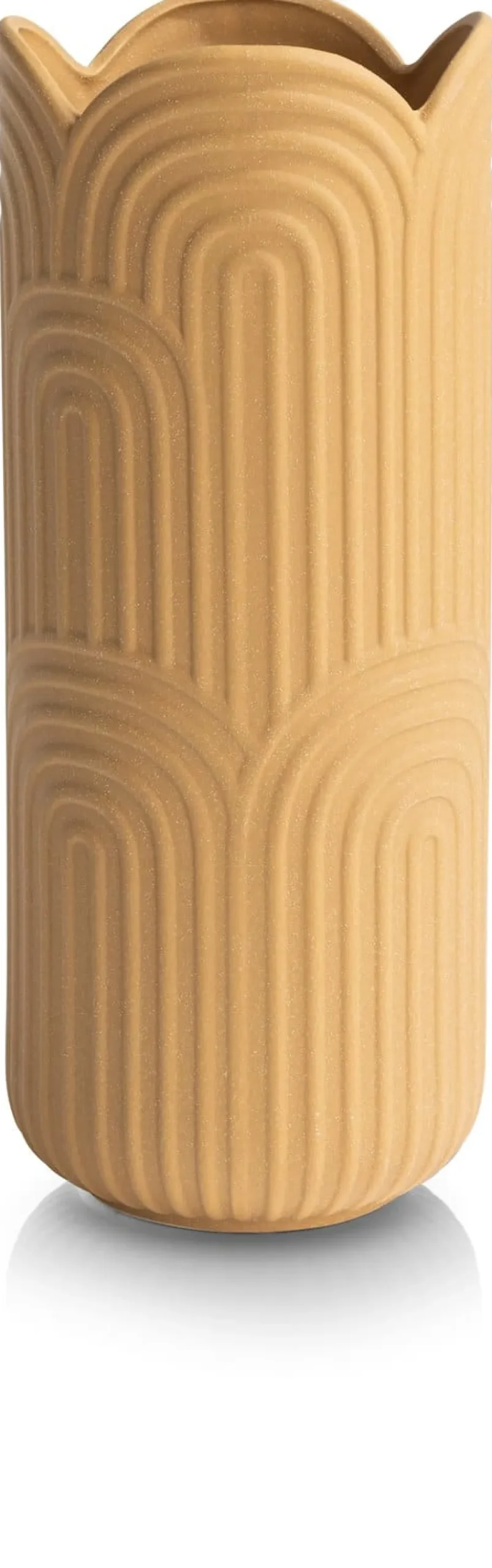 COCOmaison Vazen>Gia vaas H35cm - Oker