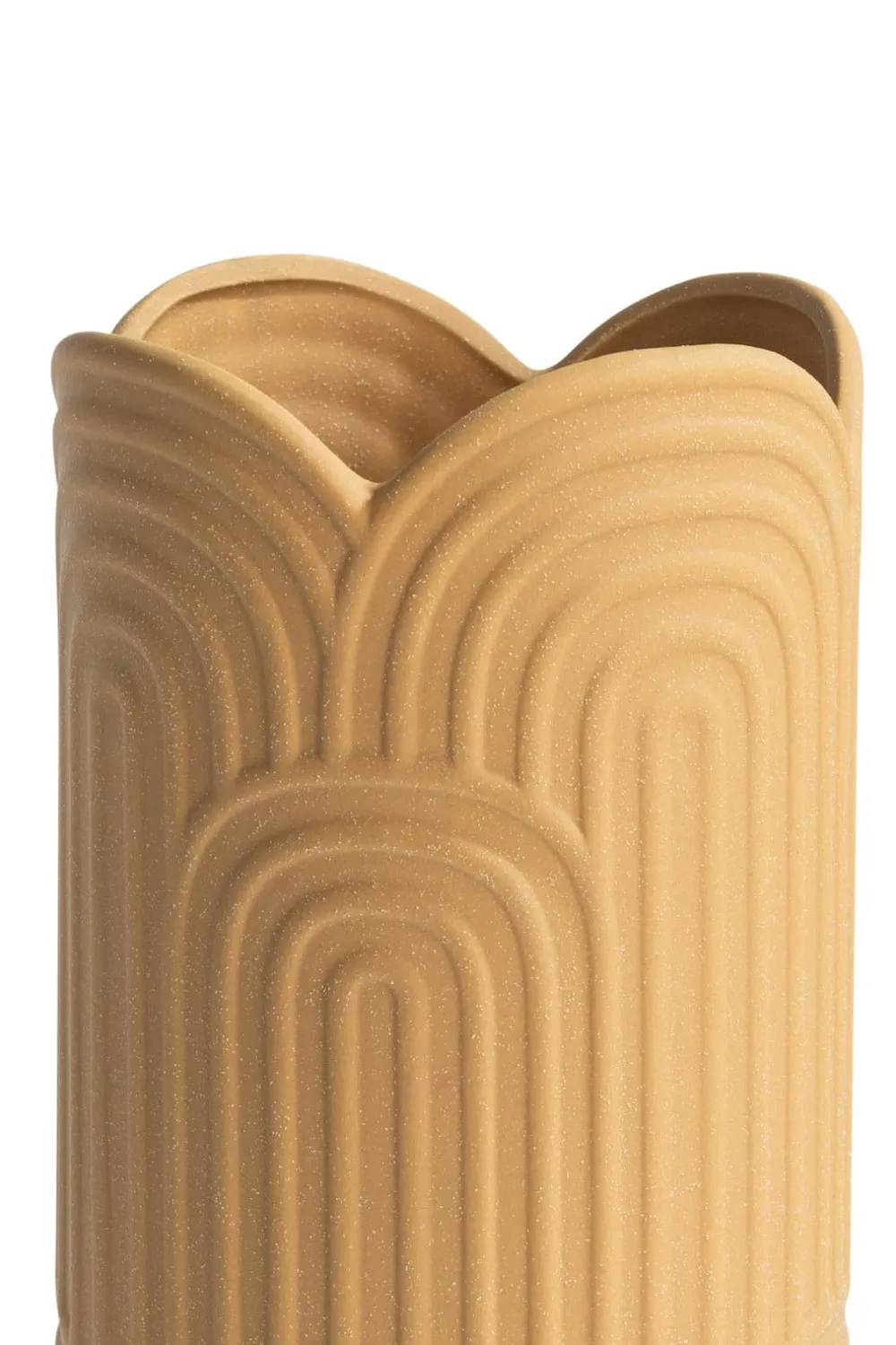 COCOmaison Vazen>Gia vaas H35cm - Oker