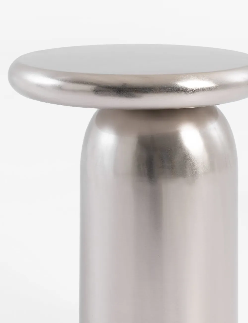 COCOmaison Bijzettafels>Gio bijzettafel H45cm - Zilver