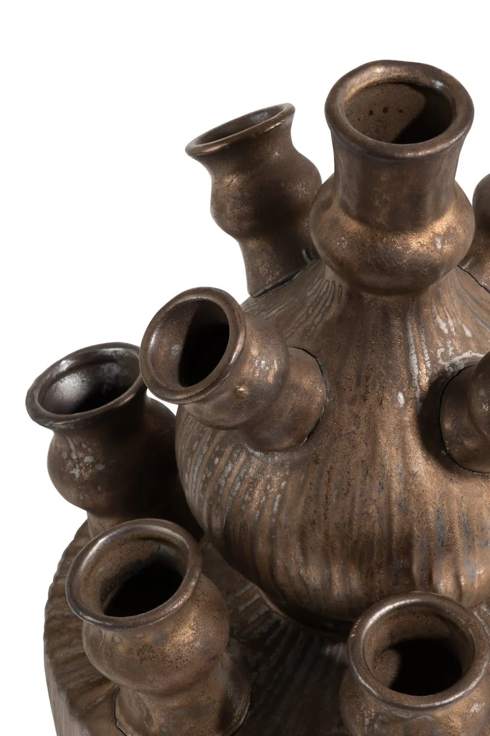 COCOmaison Vazen>Golden Tulip vaas H39cm - Goud