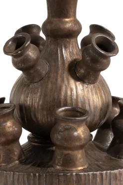COCOmaison Vazen>Golden Tulip vaas H39cm - Goud