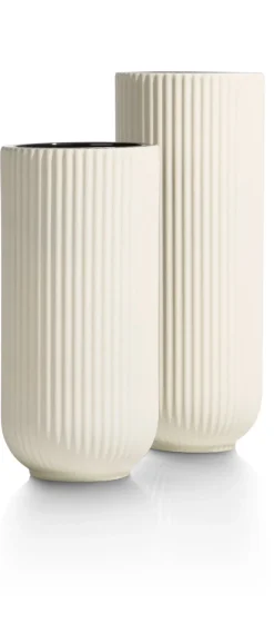 COCOmaison Vazen>Haley vaas H29cm - Wit