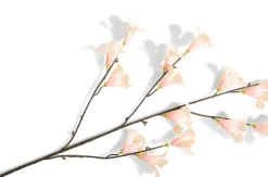 COCOmaison Kunstbloemen En -Planten>Hibiscus Branch H115cm kunstbloem - Oranje
