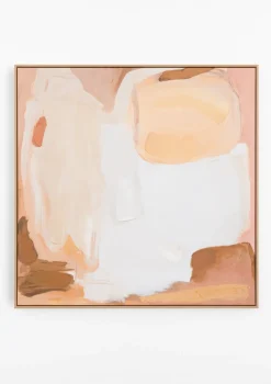 COCOmaison Schilderijen>Hilde schilderij 100x100cm - Roze