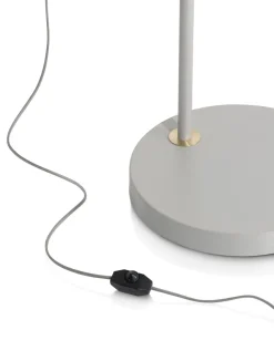 COCOmaison Vloerlampen>Hugo boog vloerlamp 3*E27 - Grijs