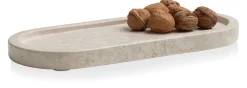 COCOmaison Tafelaccessoires>Idas schaal 35x15cm - Cremekleurig