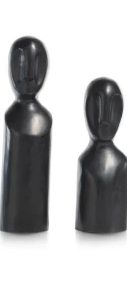 COCOmaison Beelden>Iggy beeld H41cm - Zwart