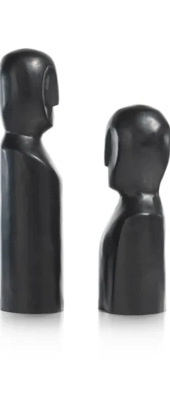 COCOmaison Beelden>Iggy beeld H41cm - Zwart