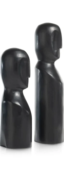 COCOmaison Beelden>Iggy beeld H41cm - Zwart