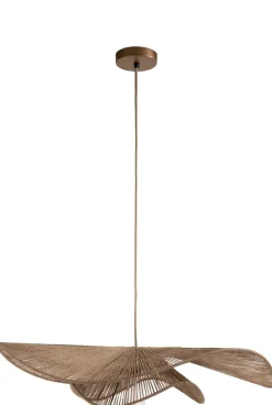 COCOmaison Hanglampen>Iggy hanglamp 1*E27 D80cm - Naturel