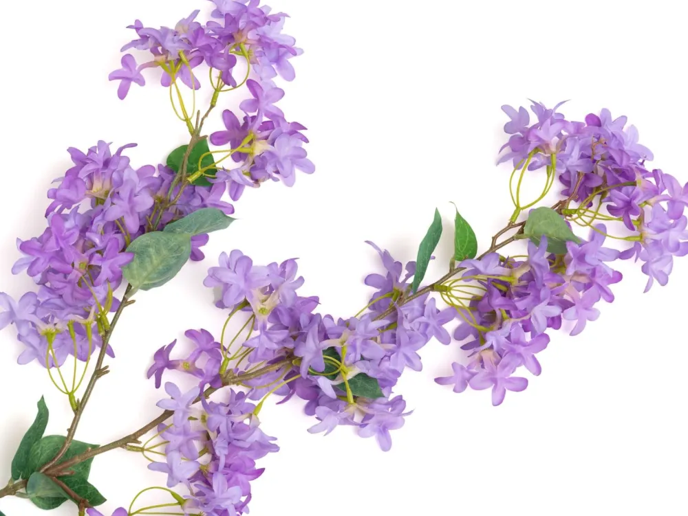 COCOmaison Kunstbloemen En -Planten>Jasmin Branch kunstbloem H115cm - Paars