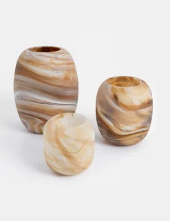 COCOmaison Vazen>Jasper vaas H22,5cm - Multikleur