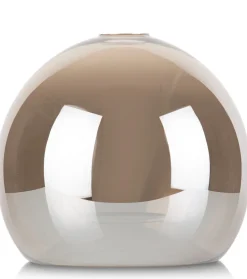 COCOmaison Vervanging Glas>Jayden glazen bol A H27cm - Grijs