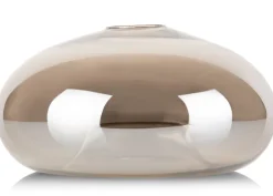 COCOmaison Vervanging Glas>Jayden glazen bol C H14cm - Grijs