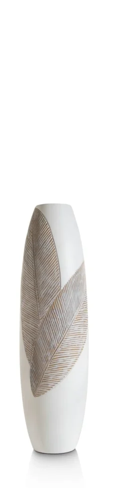COCOmaison Vazen>Jolie vaas H78cm - Wit